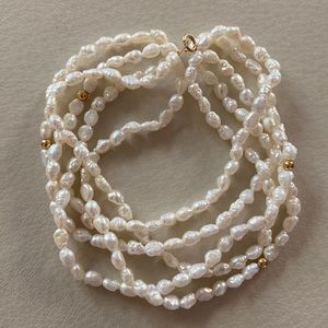 5 strand rice pearl bracelet
